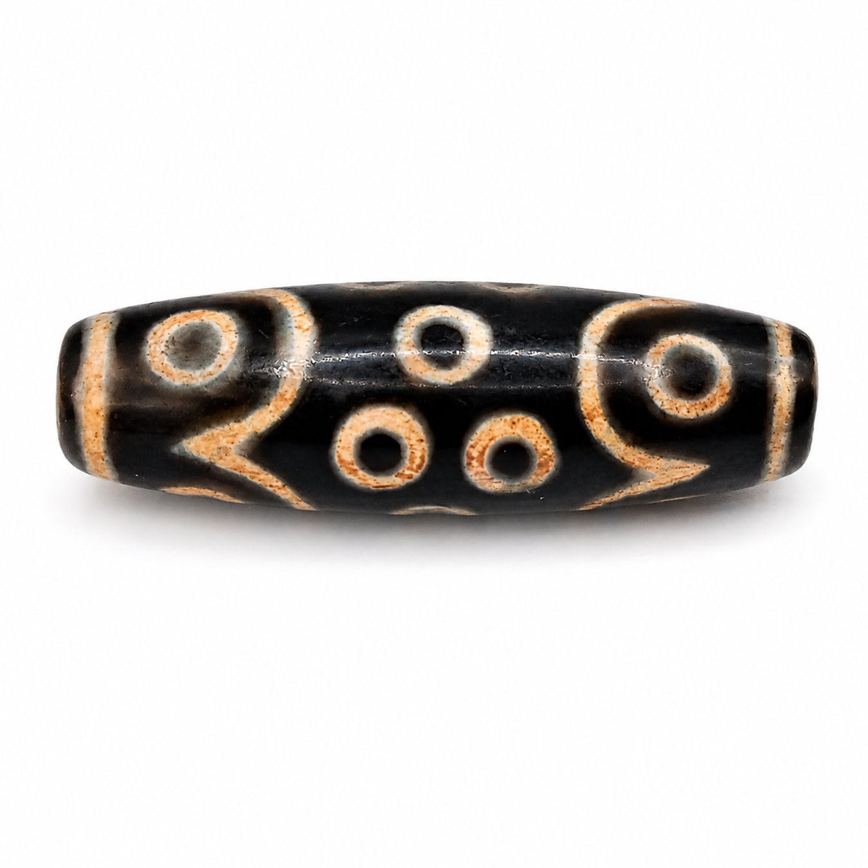 15-Eye Tian Zhu (Dzi) Bead — The Stone of Disciplined Creation