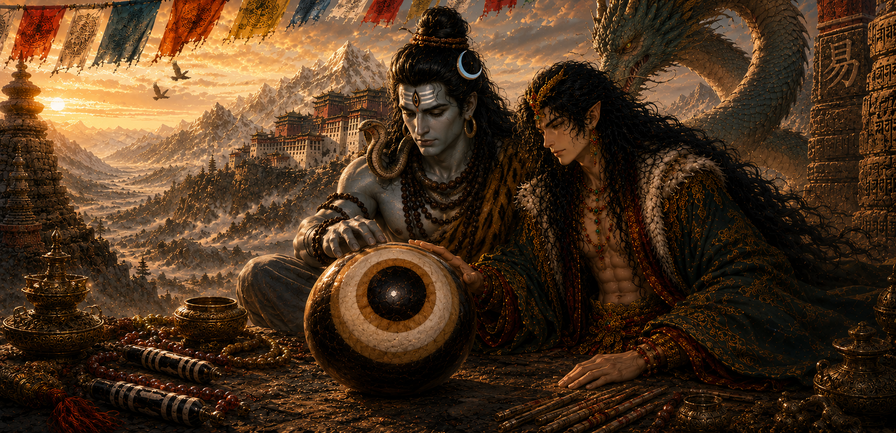 Why Are There Eyes on Dzi Beads?