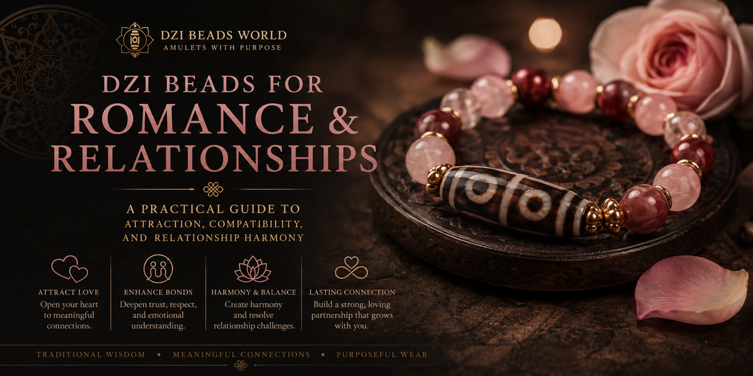 Dzi Beads for Romance & Relationships