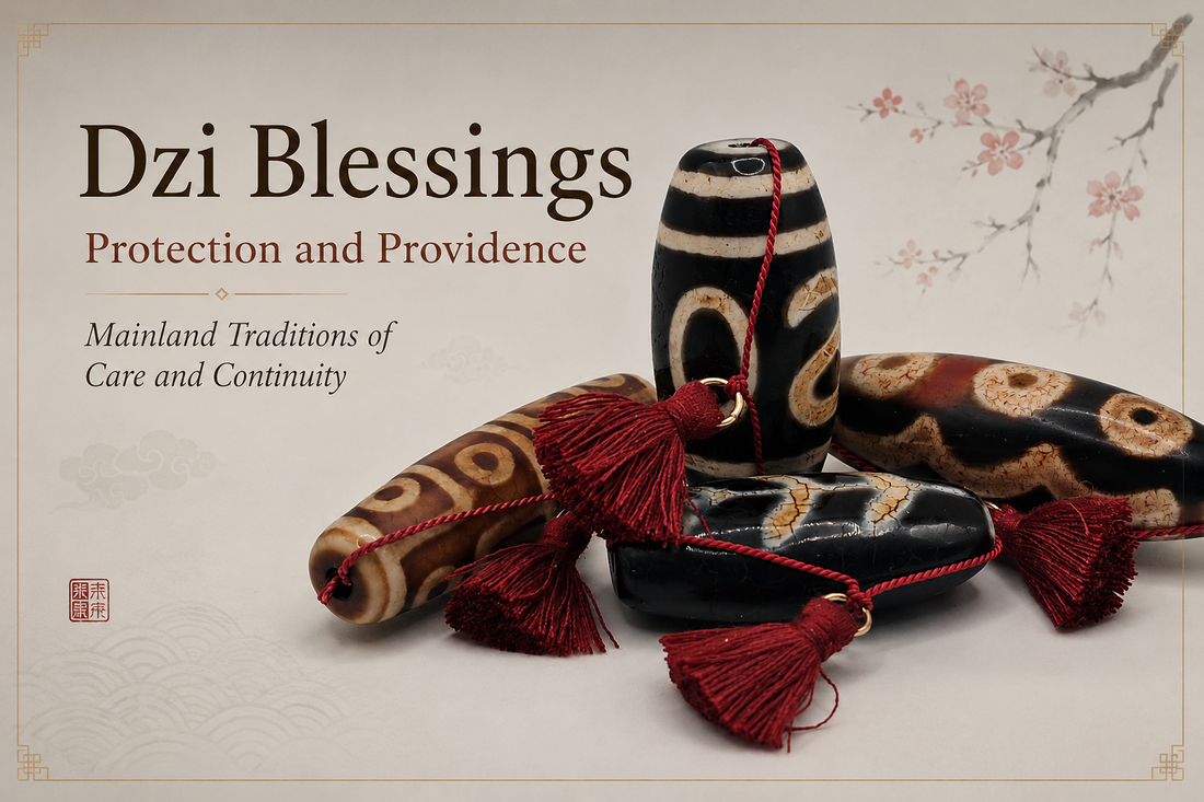 Dzi Blessings — Protection and Providence