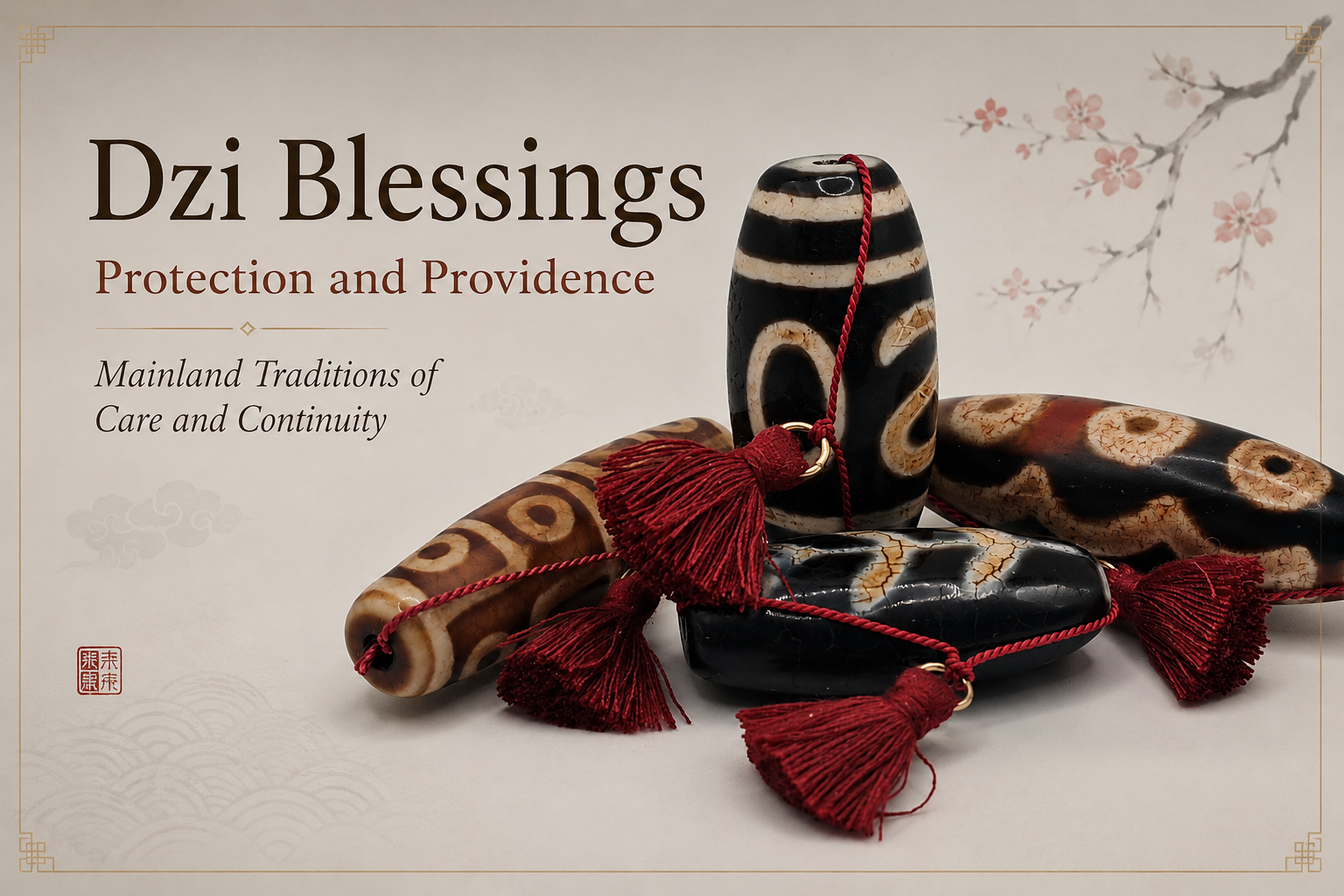Dzi Blessings — Protection and Providence