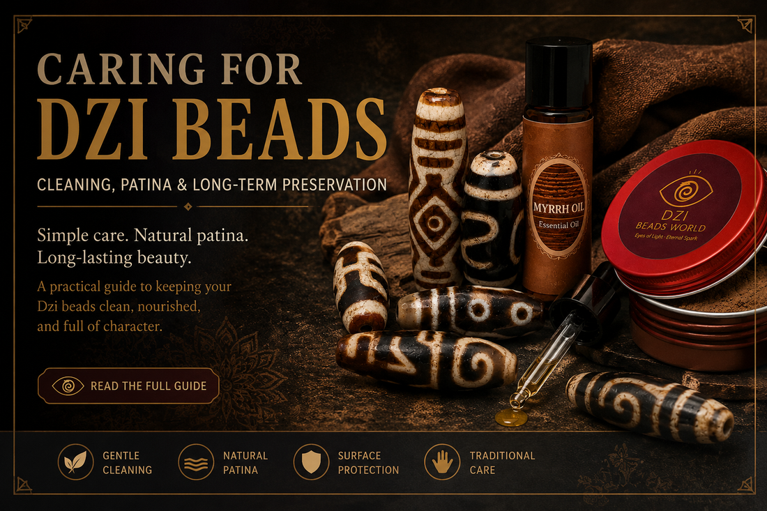 Caring for Your Dzi Bead