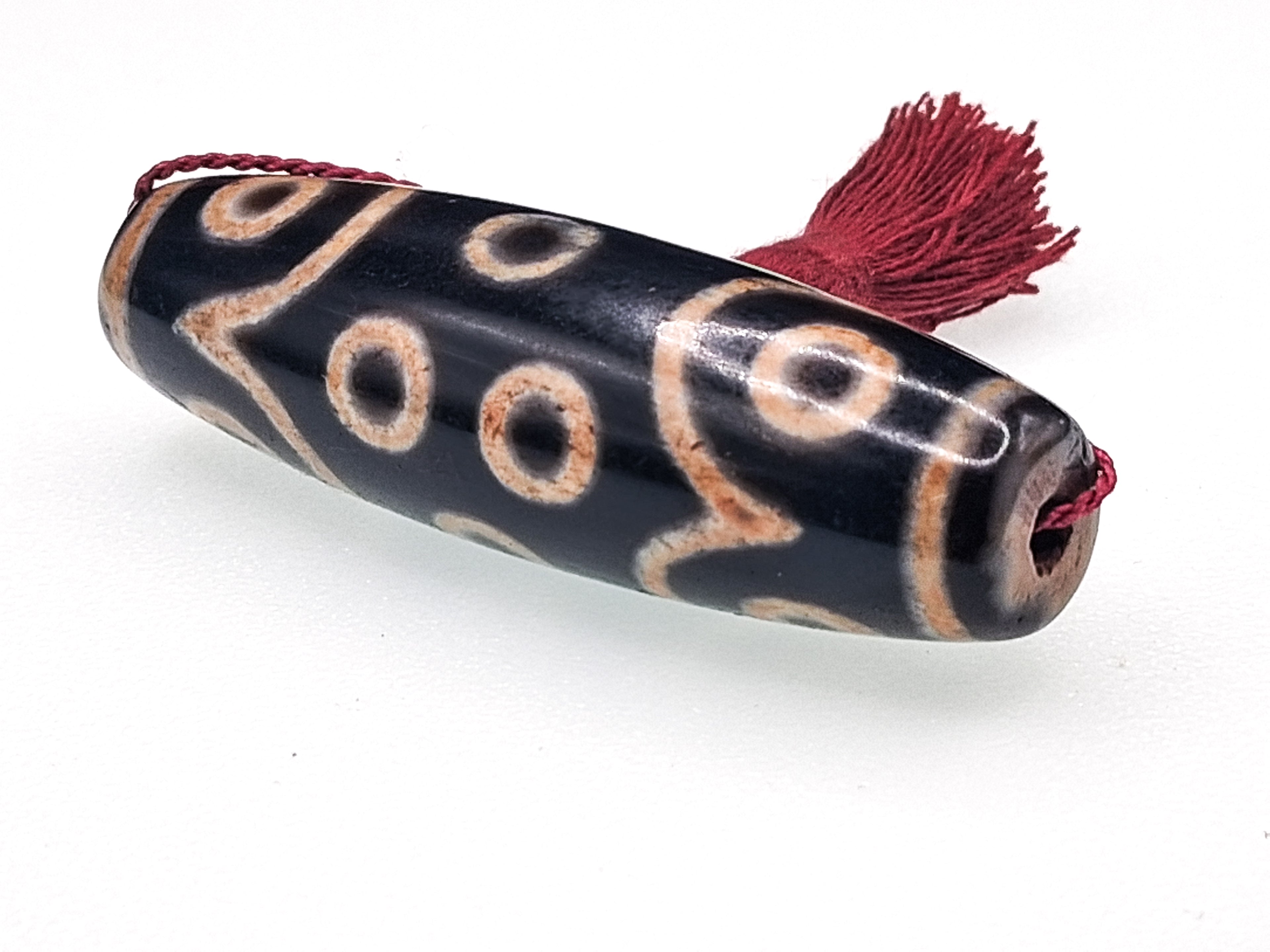 15-Eyed Tian Zhu (Dzi) Bead — The Stone of Enlightened Accomplishment