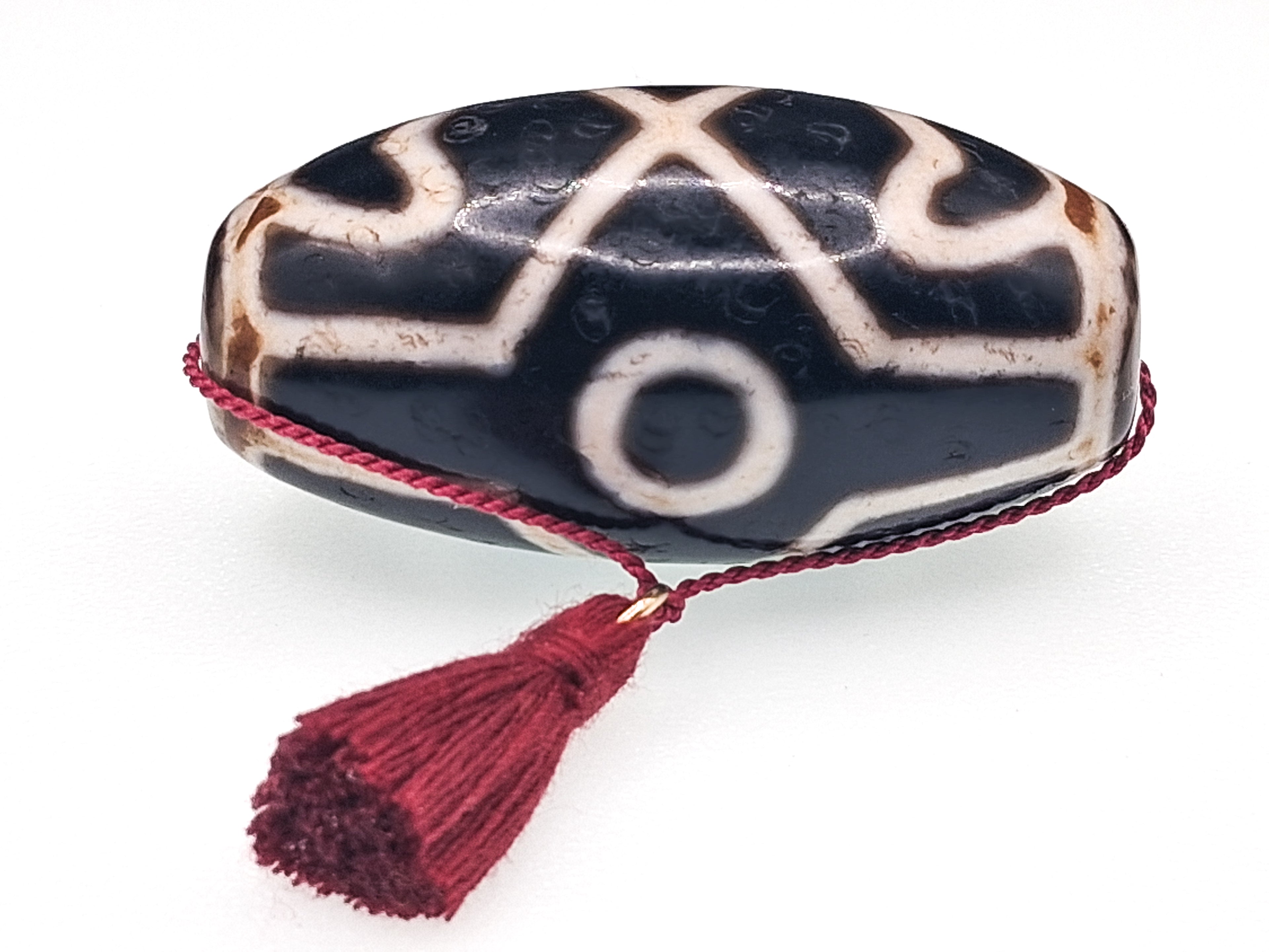 True Love Dzi — Heart of Compassion and Longevity