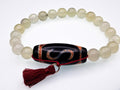 Money Hook Dzi Bead Bracelet — For Financial Opportunity and Success Momentum