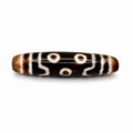 7-Eye Tian Zhu (Dzi) Bead — The Hub of Opportunity and Continuity