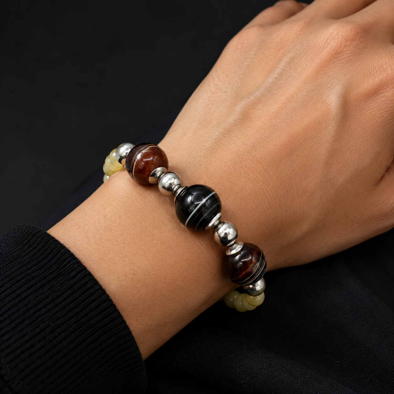 Medicine Dzi Bracelet — Many Fortunes of Healing