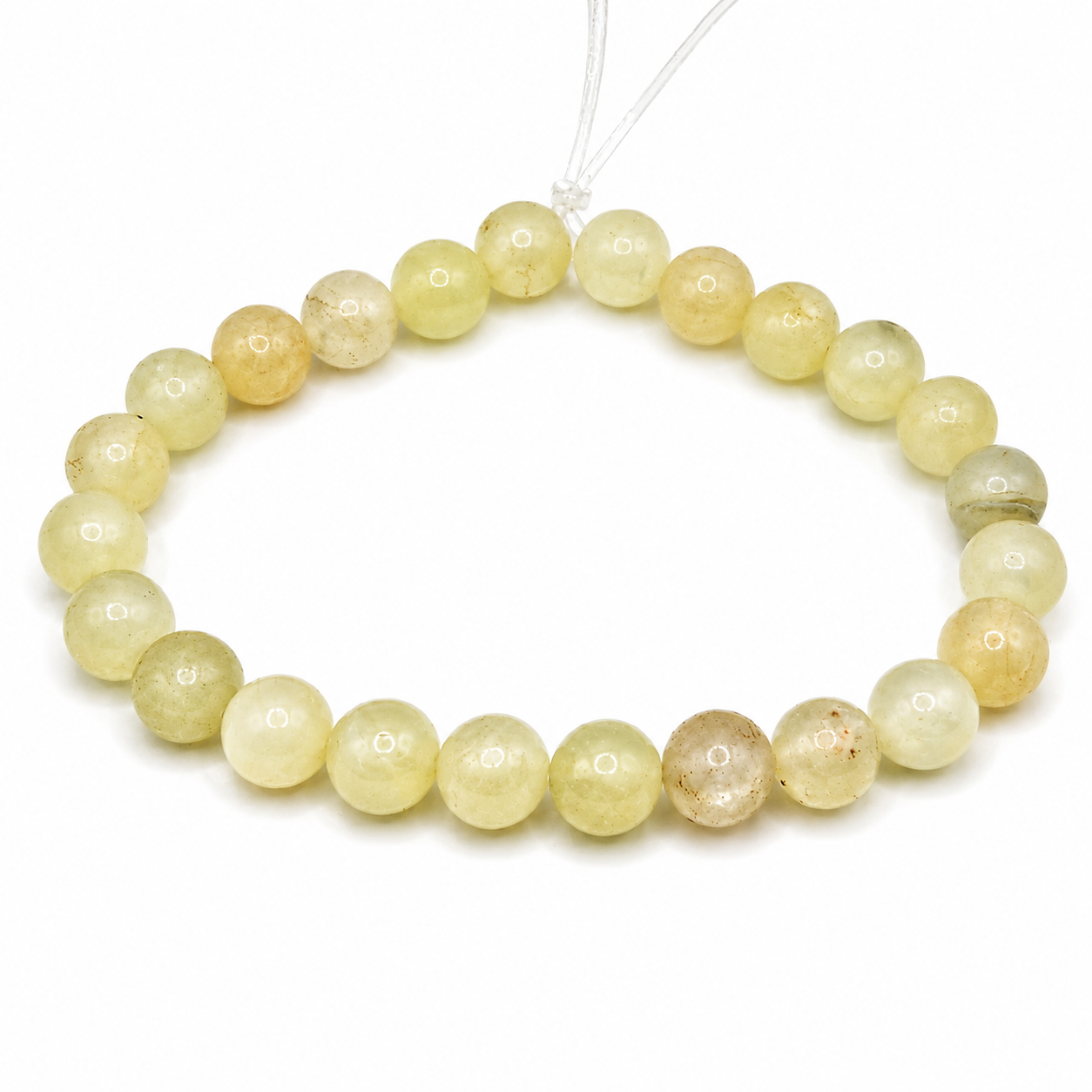 Golden Green Jade Bracelet Base