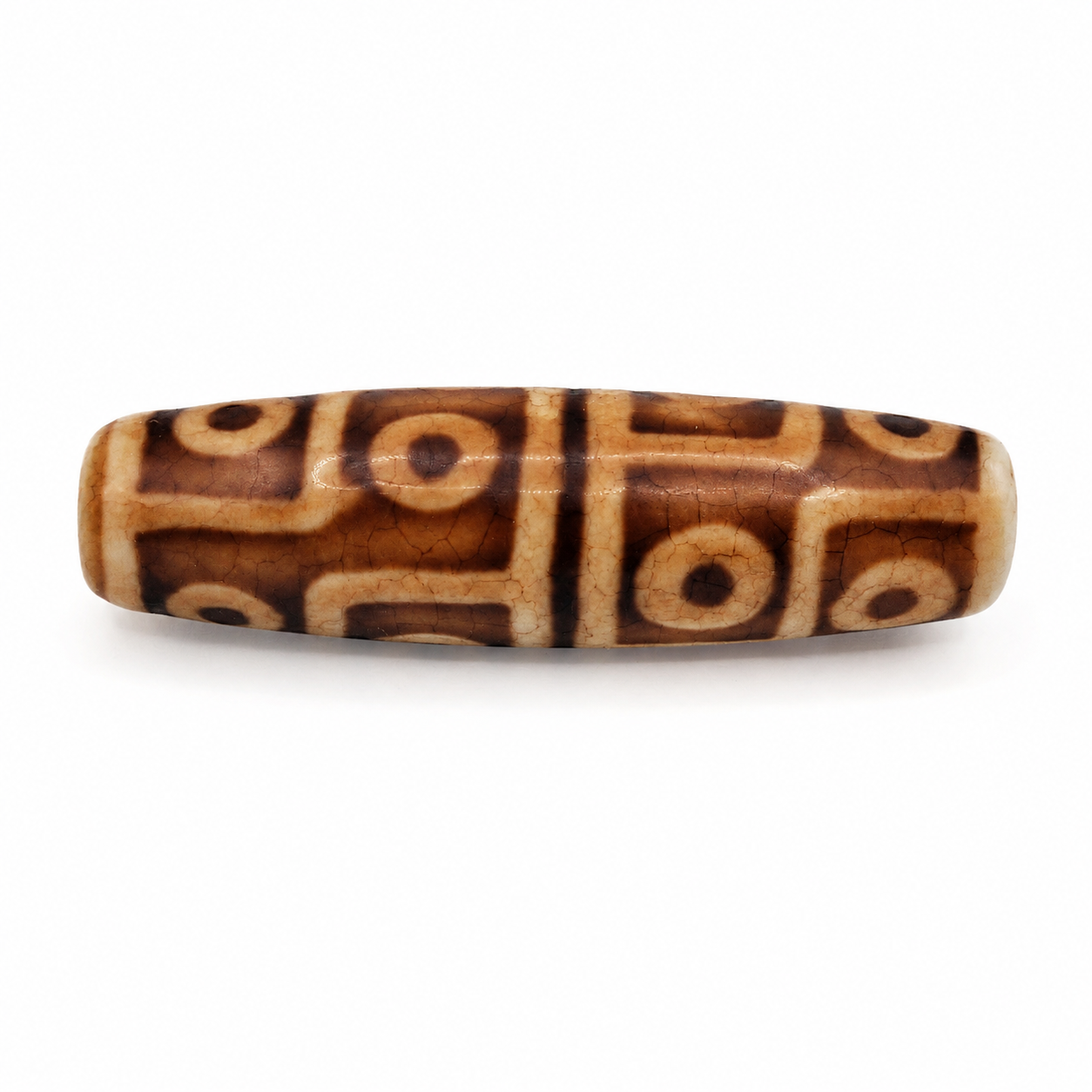 12-Eye Tian Zhu (Dzi) Bead — The Force of Prosperous Completion