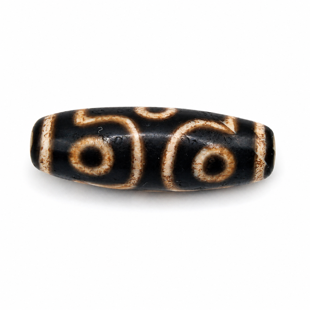 6-Eye Tian Zhu (Dzi) Bead — The Strength of Sustained Expansion