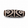 8-Eye Tian Zhu (Dzi) Bead — The Blade of Discernment