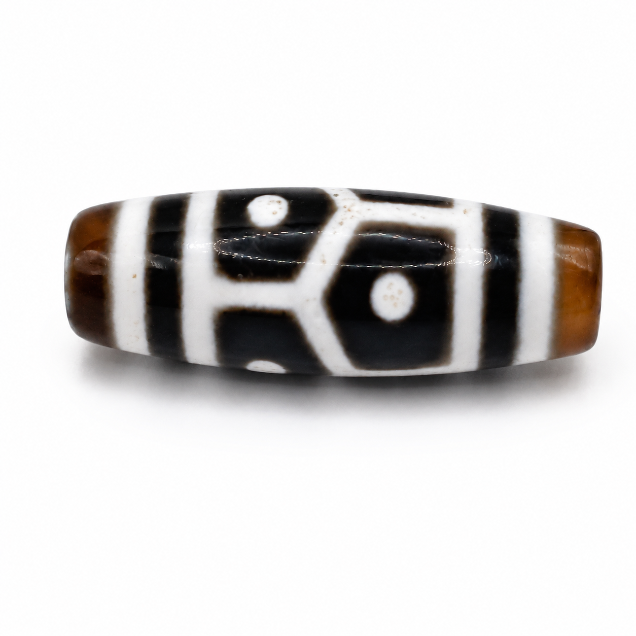 Dual Force Homa Tian Zhu (Dzi) Bead — Discipline and Strategic Accumulation