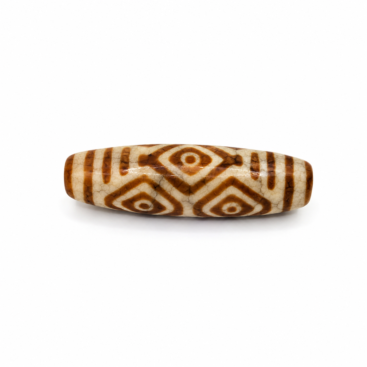 6-Eye Dragon Eye Tian Zhu (Dzi) Bead — The Vision of Sustained Growth
