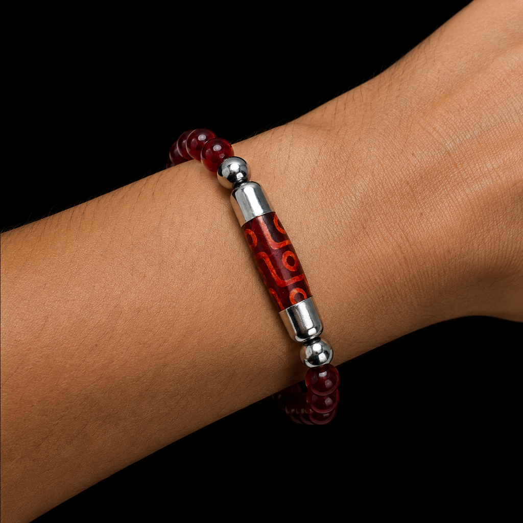 The Red Ocean Bracelet — Creative Momentum and Endurance